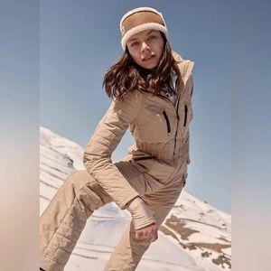 All prepped ski suit